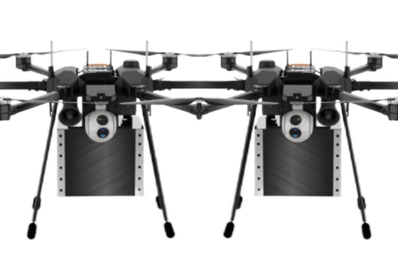Veículo aéreo não tripulado UAV 10kg nível conectado pode transportar carga e resgate