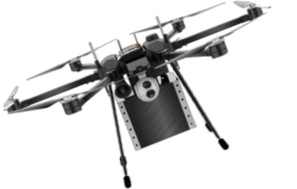Seis aeronaves pessoais de múltiplos rotores Veículo aéreo não tripulado para inspecção e logística