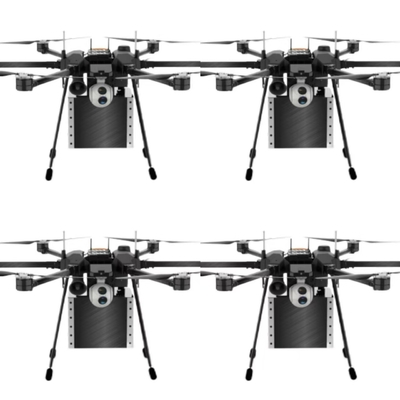 Avião UAV Multi-Missão em Rede Multi-Rotor Avião Pessoal 10 kg Carga Útil