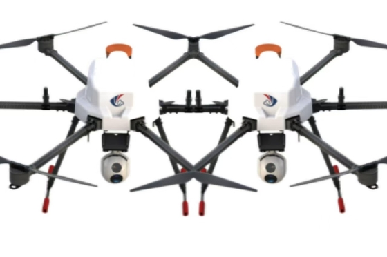 Carga útil de 15 kg Uso pessoal Drone voador Avião 6 rotores personalizados