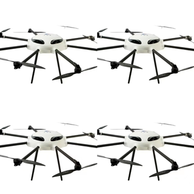 25 kg UAV de nível Vehículo aéreo não tripulado Multipurpose Drone 6 rotores