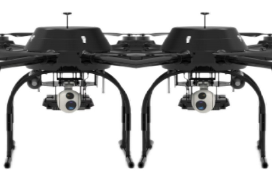Veículo aéreo não tripulado UAV multiuso pesado para campos de comando e resgate