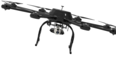 Veículo aéreo não tripulado UAV em rede para a indústria de comando de entrega logística
