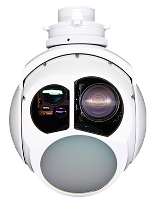 Drone Tracking Rotary Optoelectronic Pod com dois eixos plataforma estabilizada por giroscópio